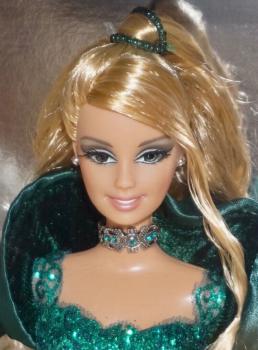 Mattel - Barbie - Holiday 2004 - Green Gown - Caucasian - Doll